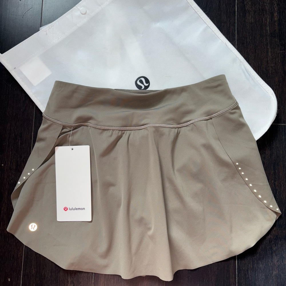 LULULEMON FAST AND FREE HR SKIRT IN ROVER SZ 4,10 NWT ASIA EXCLUSIVE! - Picture 3 of 8